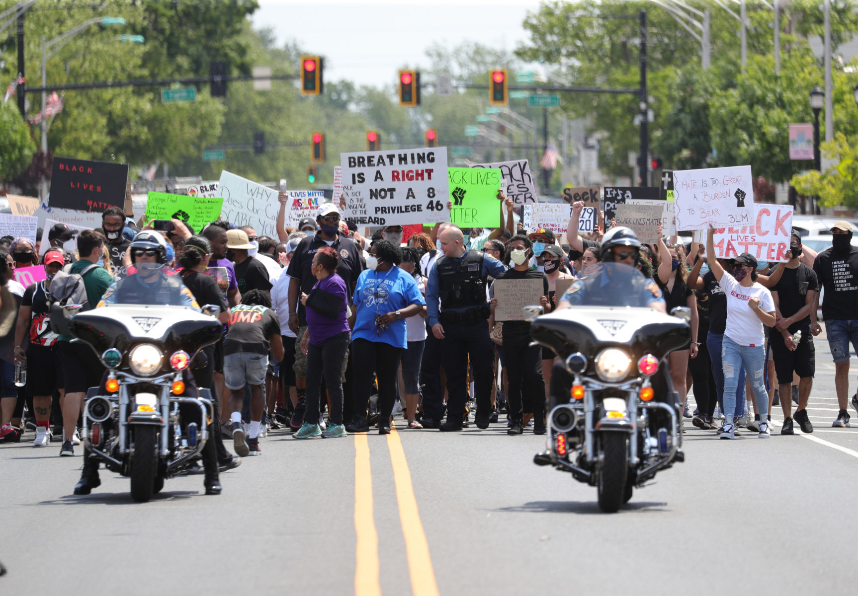 Vineland Protest